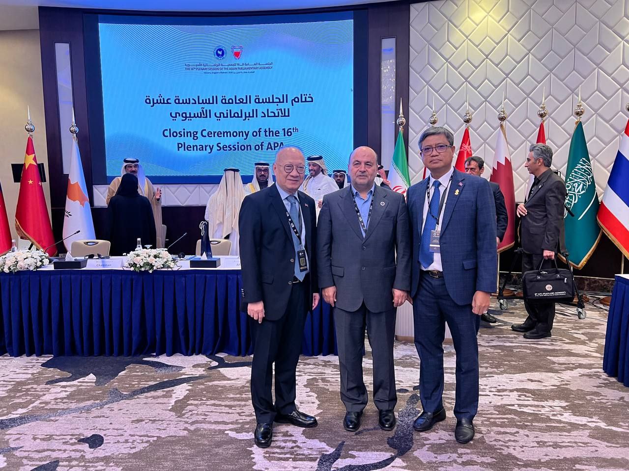 ឯកឧត្តម ងី ច័ន្ទ្រផល បន្តដឹកនាំគណៈប្រតិភូសភាកម្ពុជា ចូលរួមក្នុងកិច្ចប្រជុំគណៈកម្មាធិការអចិន្ត្រៃយ៍របស់ APA នៅទីក្រុងម៉ាណាម៉ា ប្រទេសបារ៉ែន