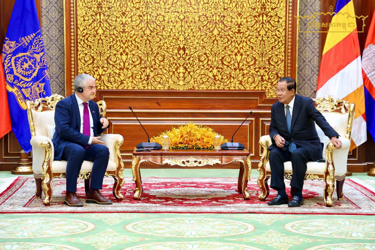 សម្តេចតេជោ ប្រមុខរដ្ឋស្តីទី អនុញ្ញាតឱ្យឯកអគ្គរាជទូតប្រទេសដាណឺម៉ាក ចូលជួបសម្តែងការគួរសម