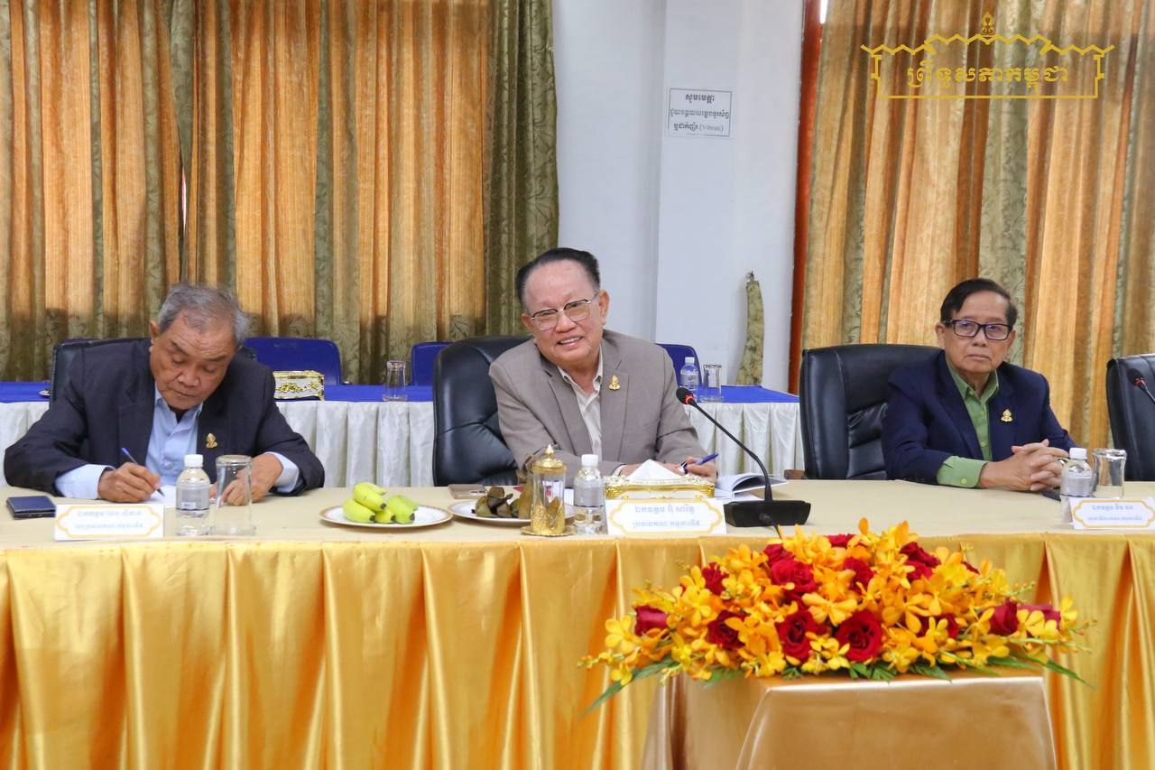 គណៈប្រតិភូគណៈកម្មការទី៩ព្រឹទ្ធសភា អញ្ជើញចុះឈ្វេងយល់អំពីវិស័យជាសមត្ថកិច្ចរបស់ខ្លួននៅខេត្តកំពត