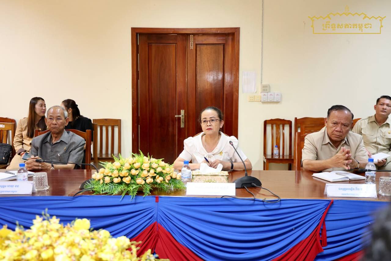 គណៈប្រតិភូគណៈកម្មការទី៦ព្រឹទ្ធសភា បានជួបពិភាក្សាការងារជាមួយនឹងរដ្ឋបាលខេត្តកោះកុង