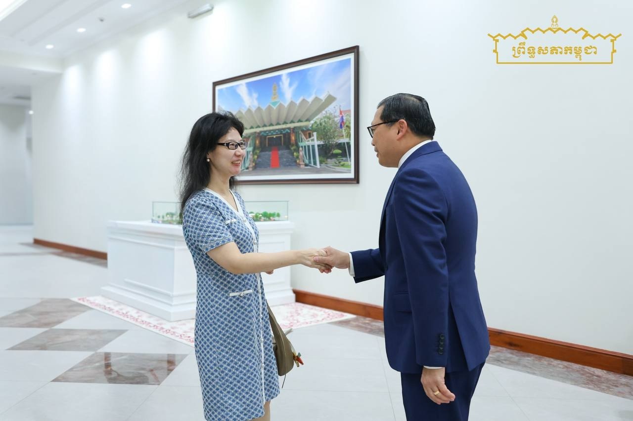 ឯកឧត្តម ឡាយ សំកុល ទទួលជួបពិភាក្សាការងារជាមួយលោកស្រីទីប្រឹក្សាស្ថានទូតចិនប្រចាំកម្ពុជា