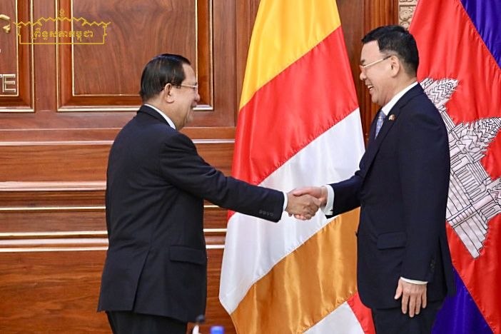 សម្តេចតេជោ ហ៊ុន សែន អនុញ្ញាតឱ្យក្រុមហ៊ុន DAEJOO KC GROUP នៃសាធារណរដ្ឋកូរ៉េ ចូលជួបសម្តែងការគួរសម
