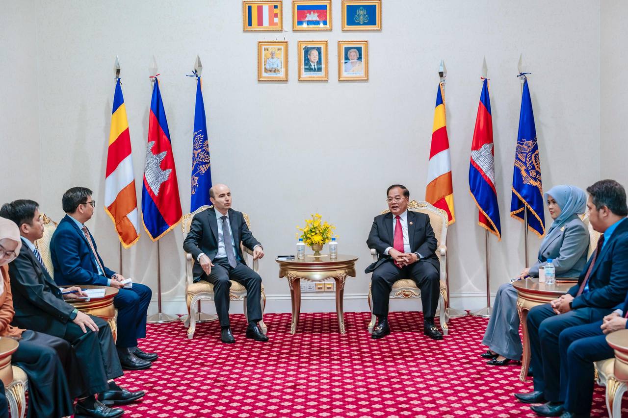 លោកជំទាវ ម៉ាណ ណាវី អញ្ជើញចូលរួមក្នុងជំនួបពិភាក្សាការងារជាមួយ ឯកឧត្ដម MESUT OZCAN ឯកអគ្គរដ្ឋទូតសាធារណរដ្ឋតួកគីយ៉េថ្មី ប្រចាំកម្ពុជា
