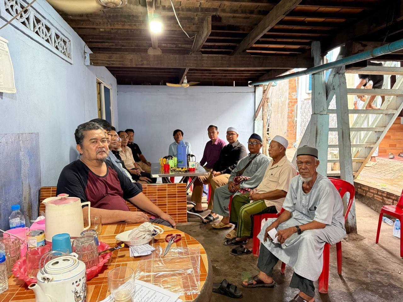 ឯកឧត្តម ស្លេះ ពុនយ៉ាមុីន អញ្ជើញដឹកនាំក្រុមការងារ ចូលរួមរំលែកមរណទុក្ខគ្រួសារសពលោក លី ម៉ារី