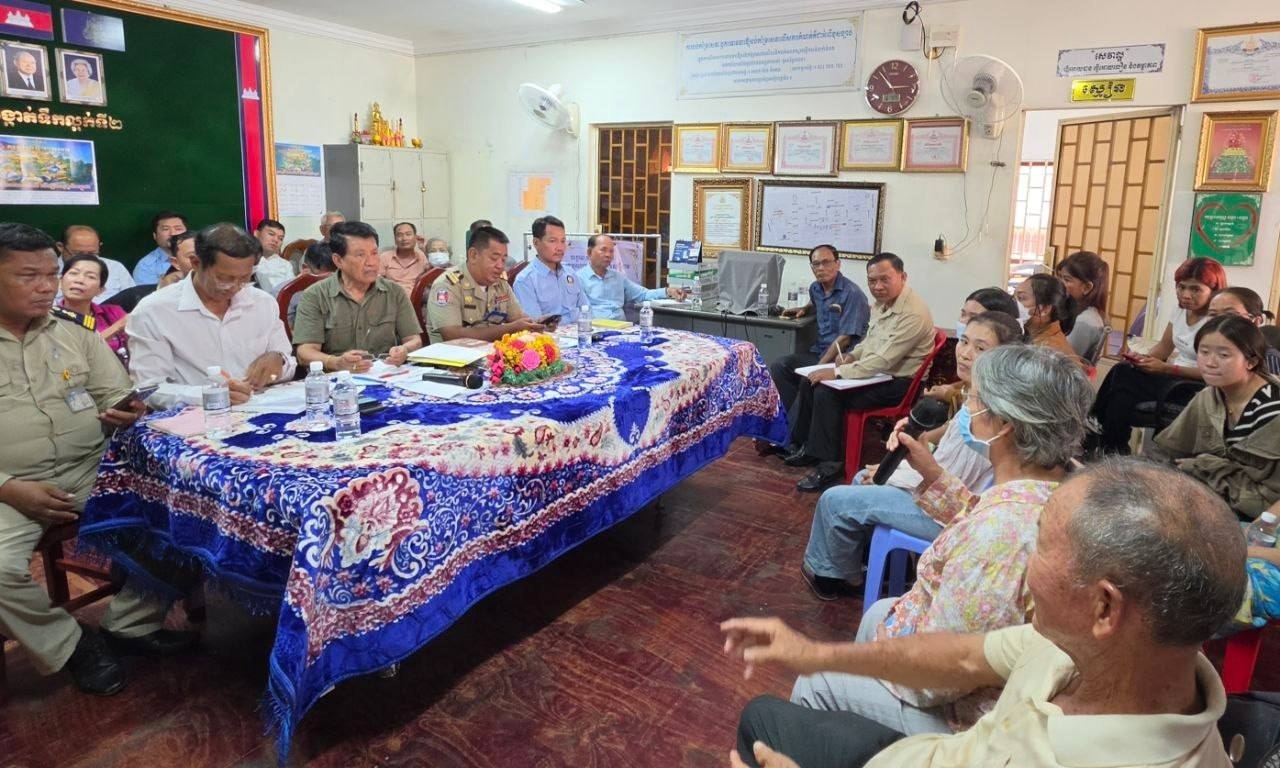 ឯកឧត្តម ម៉ាន់ ឈឿន អញ្ជើញ​ចូលរួមក្នុងវេទិកាសាធារណៈលើកទី៣៧ របស់សង្កាត់ទឹកល្អក់ទី២ ខណ្ឌទួលគោក