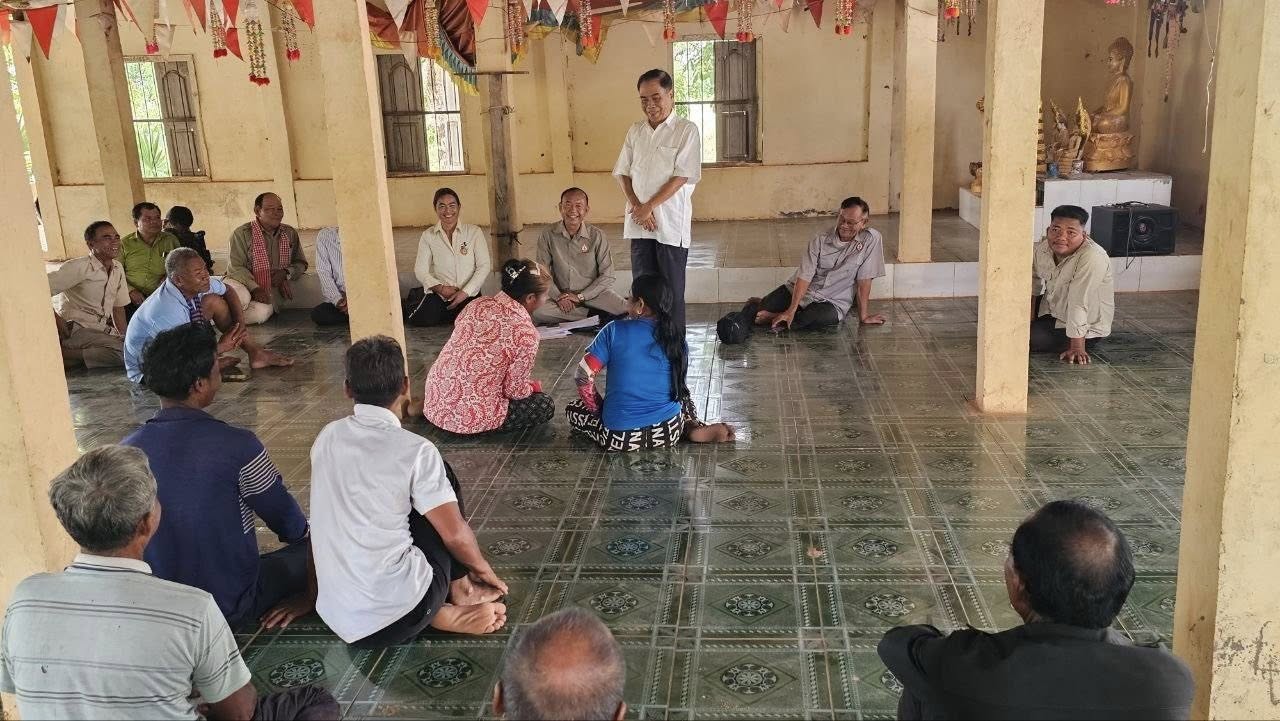 ឯកឧត្ដម សត ណា​ឌី​ អញ្ជើញចុះជួបសំណេះសំណាលជាមួយលោកមេភូមិកំផ្លើប និងប្រជាពលរដ្ឋ​ នៅខេត្តសៀមរាប