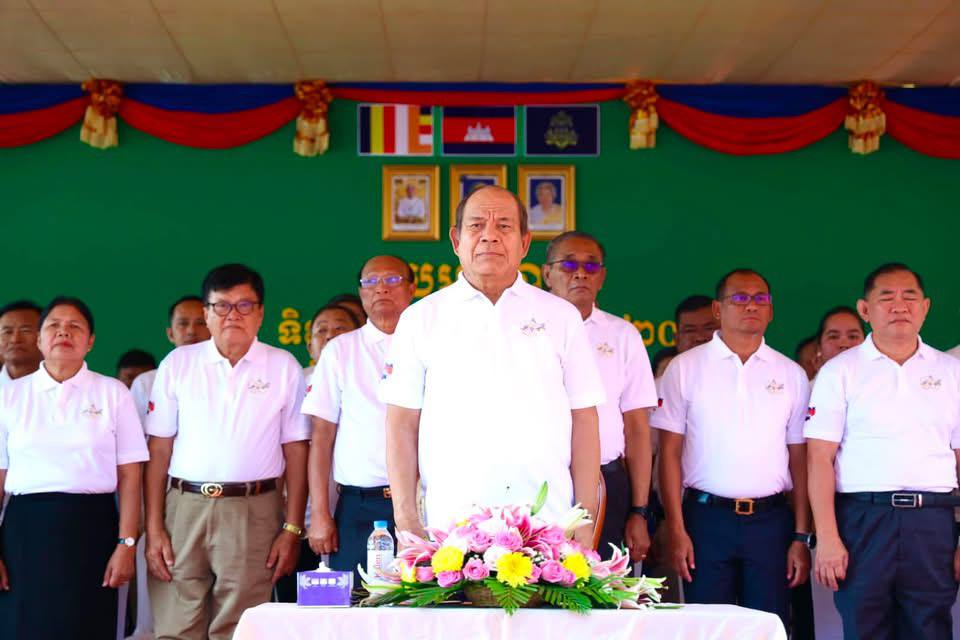 ‌‎ឯកឧត្តម សាយ បូរិន និងឯកឧត្តម ឣ៊ឹង លាងហ៊ួ អញ្ជើញចូលរួមពិធីលែងកូនត្រី នៅខេត្តកំពង់ឆ្នាំង
