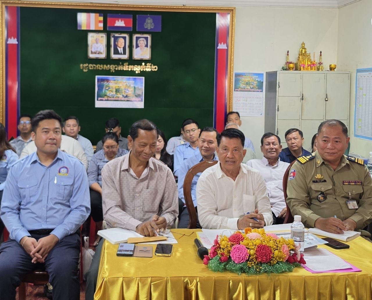 ឯកឧត្តម ម៉ាន់ ឈឿន អញ្ជើញចូលរួមប្រជុំវេទិកាសាធារណៈប្រចាំខែលើកទី៣៧ របស់សង្កាត់ទឹកល្អក់ទី២ ខណ្ឌទួលគោក រាជធានីភ្នំពេញ