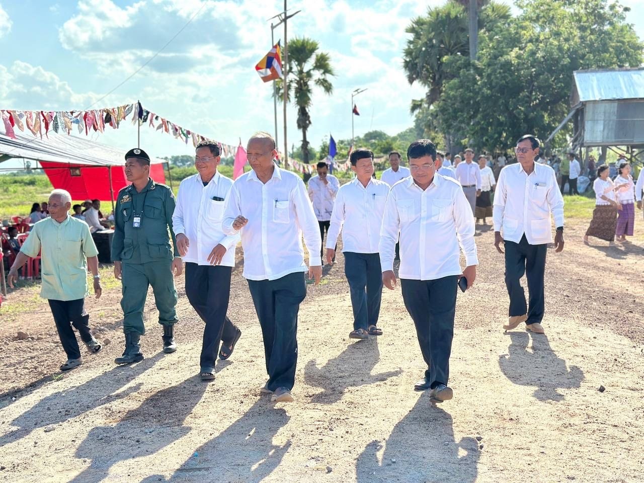 ឯកឧត្តម សាយ បូរិន អញ្ជើញជាអធិបតី និងចូលរួមក្នុងពិធីបុណ្យឆ្លងសមិទ្ធផល «ស្ពានព្រែកបាញ់លះ» ក្នុងស្រុកជលគិរី ខេត្តកំពង់ឆ្នាំង