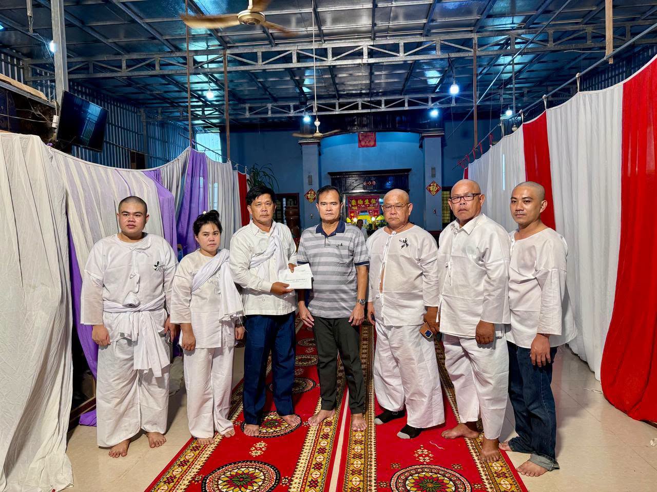 ឯកឧត្តម អោក បូរ៉ា អញ្ជើញចូលរួមពិធីបុណ្យសពឪពុកបង្កើតចៅសង្កាត់កោះដាច់ នៅខេត្តក្រចេះ