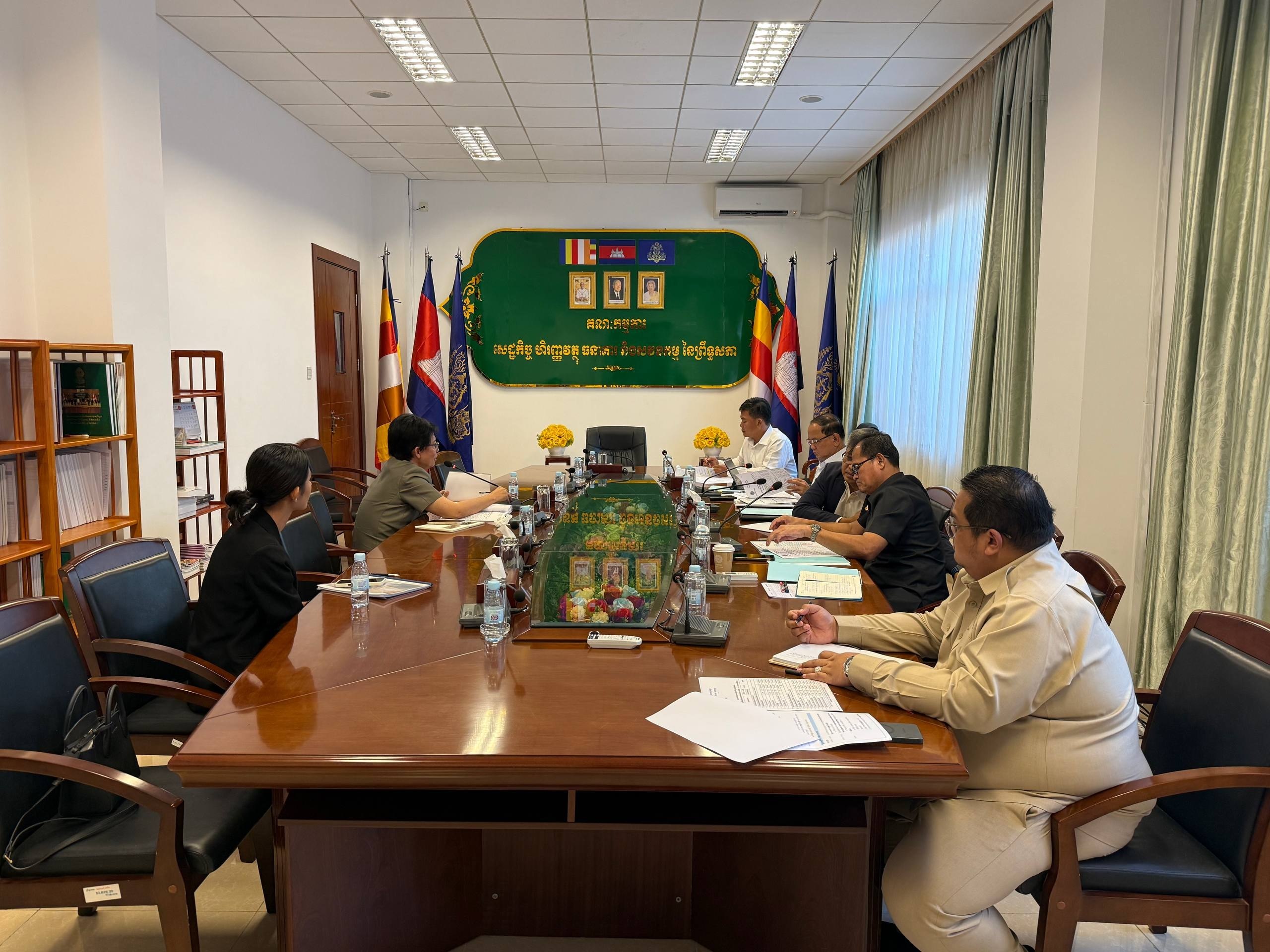 ឯកឧត្តម យស ផានីត្តា ទទួលជួបពិភាក្សាការងារជាមួយឯកឧត្តម ទិត ថាវរិទ្ធ រដ្ឋលេខាធិការក្រសួងវប្បធម៌ និងវិចិត្រសិល្បៈ