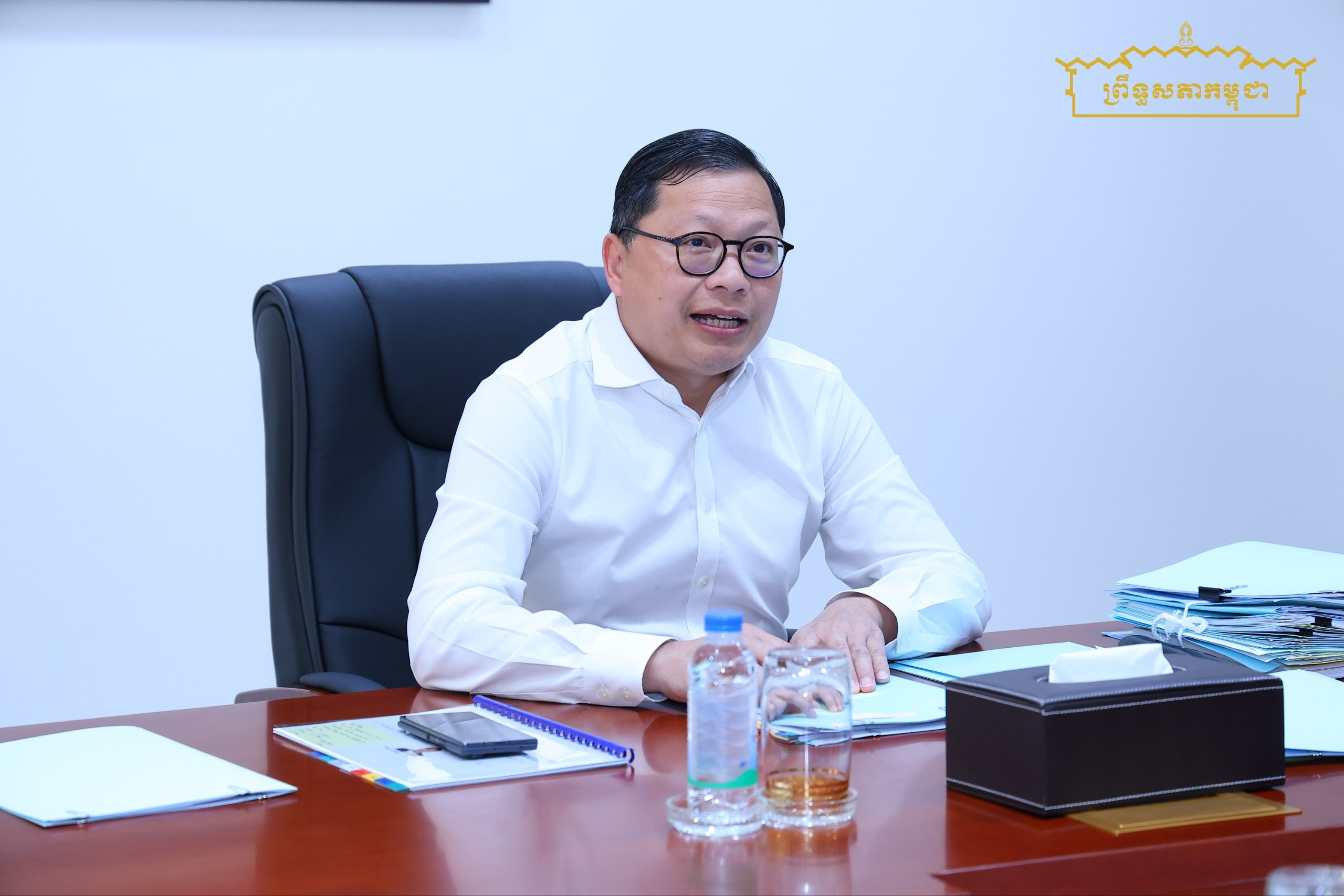 ឯកឧត្តម ឡាយ សំកុល អគ្គលេខាធិការព្រឹទ្ធសភា បានអញ្ជើញដឹកនាំកិច្ចប្រជុំក្រុមការងារចង្អៀតដើម្បីពិនិត្យ និងតាមដានវឌ្ឍនភាពការងារត្រៀមរៀបចំសន្និសីទប្រធានសភានៃអន្តរសភាលើកទី២ (ISC-2) នៅកម្ពុជា