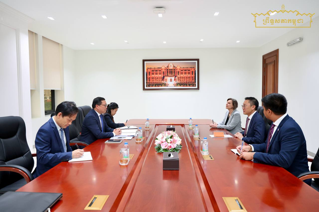 ឯកឧត្តម ឡាយ សំកុល អគ្គលេខាធិការព្រឹទ្ធសភា ទទួលជួបពិភាក្សាការងារជាមួយឯកឧត្តមអគ្គរដ្ឋទូតអូស្រ្តាលីប្រចាំកម្ពុជា