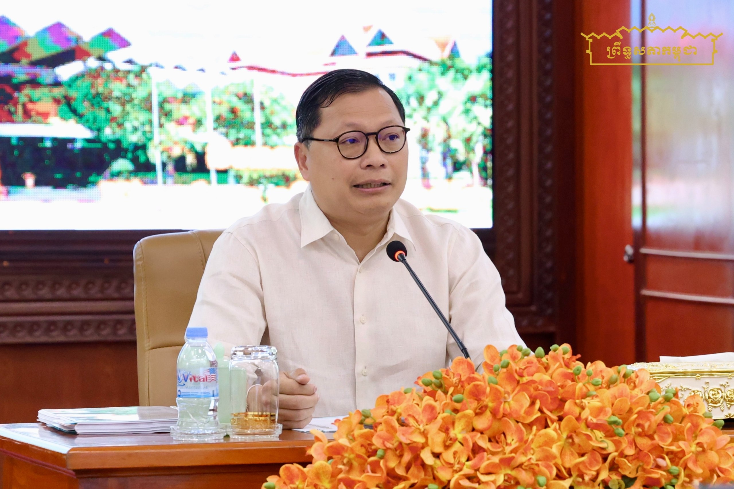 ឯកឧត្តម ឡាយ សំកុល អគ្គលេខាធិការព្រឹទ្ធសភា​ ជួបសំណេះសំណាលជាមួយមន្ត្រីសម្របសម្រួល (LO) នៃសន្និសីទប្រធានសភានៃអន្តរសភា លើកទី២ (ISC-2)