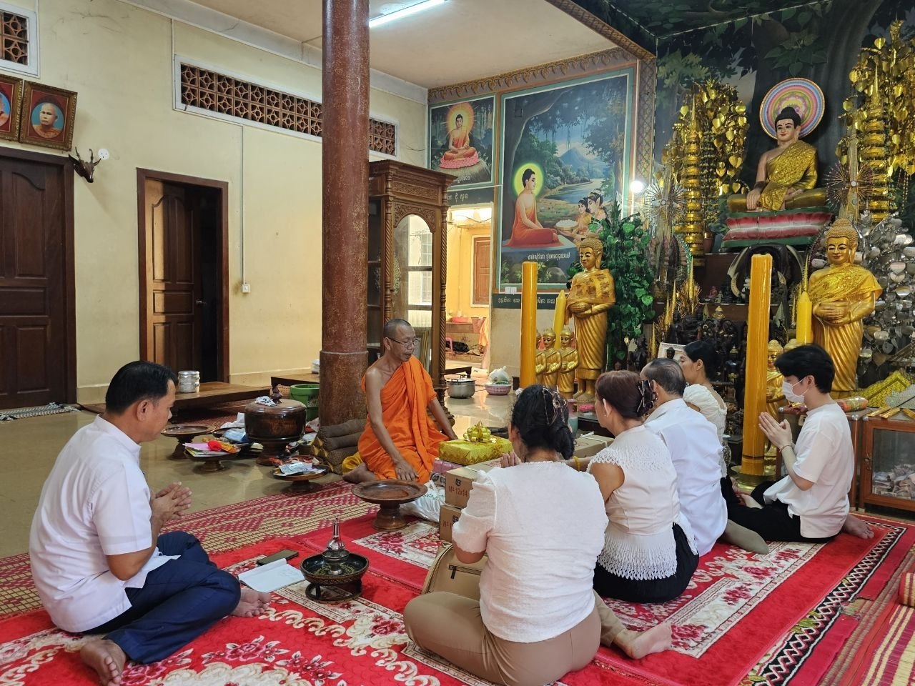 ឯកឧត្តម ង៉ែត ចដ្តាវី អញ្ជើញ​នាំយកទៀនព្រះវស្សា និងទេយ្យទាន ប្រគេនព្រះសង្ឃគង់ចាំព្រះវស្សានៅវត្តនាគវ័ន រាជធានីភ្នំពេញ