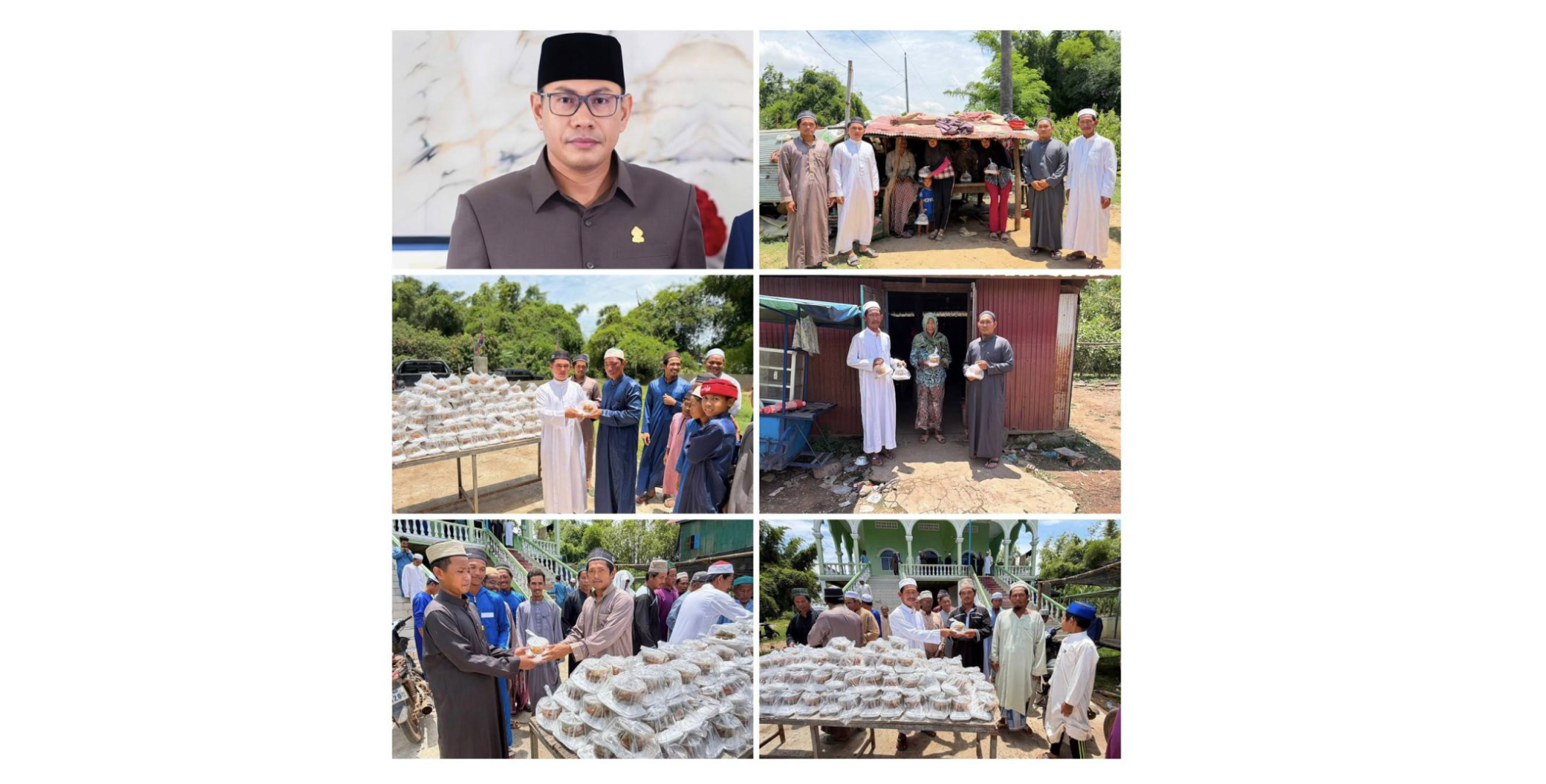 ឯកឧត្តម ស្លេះ ពុនយ៉ាម៉ីន ចាត់ឱ្យក្រុមការងារនាំយកកញ្ចប់អាហារចែកជូនបងប្អូនប្រជាពលរដ្ឋ