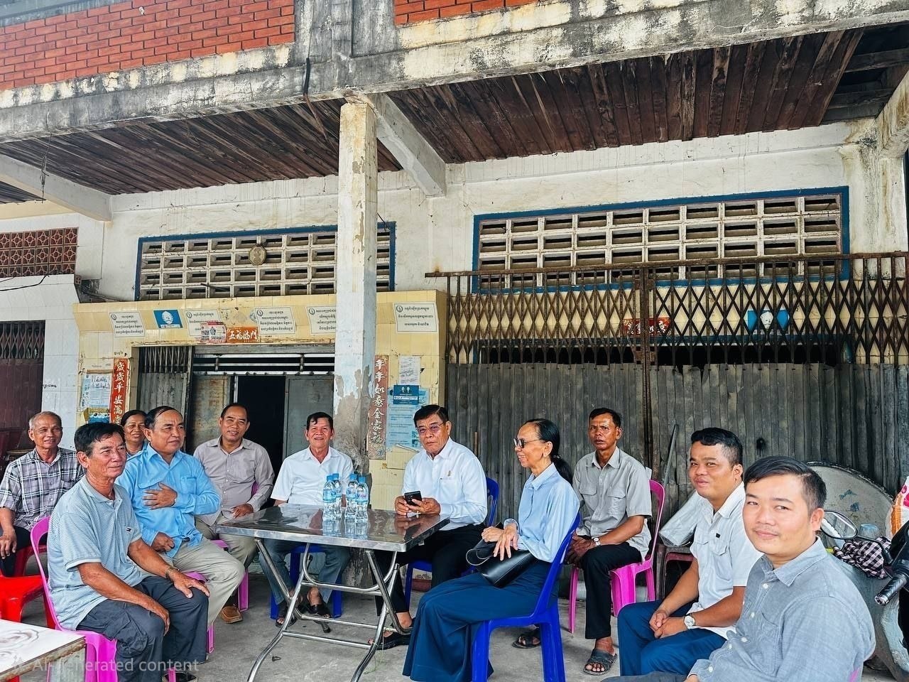ឯកឧត្តម អ៊ុន វណ្ណា អញ្ជើញចុះសួរសុខទុក្ខ និងជួបពិភាក្សាការងារជាមួយអាជ្ញាធរឃុំព្រៃផ្តៅ ស្រុកព្រៃកប្បាស ខេត្តតាកែវ