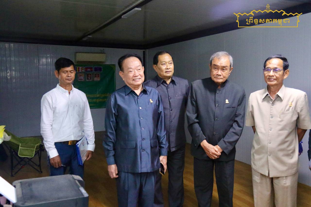 គណៈប្រតិភូគណៈកម្មការទី៩ ព្រឹទ្ធសភា អញ្ជើញចុះទស្សនកិច្ចសិក្សាឈ្វេងយល់ពីស្ថានភាពផ្លូវជាតិលេខ៤៨ ក្នុងខេត្តកោះកុង