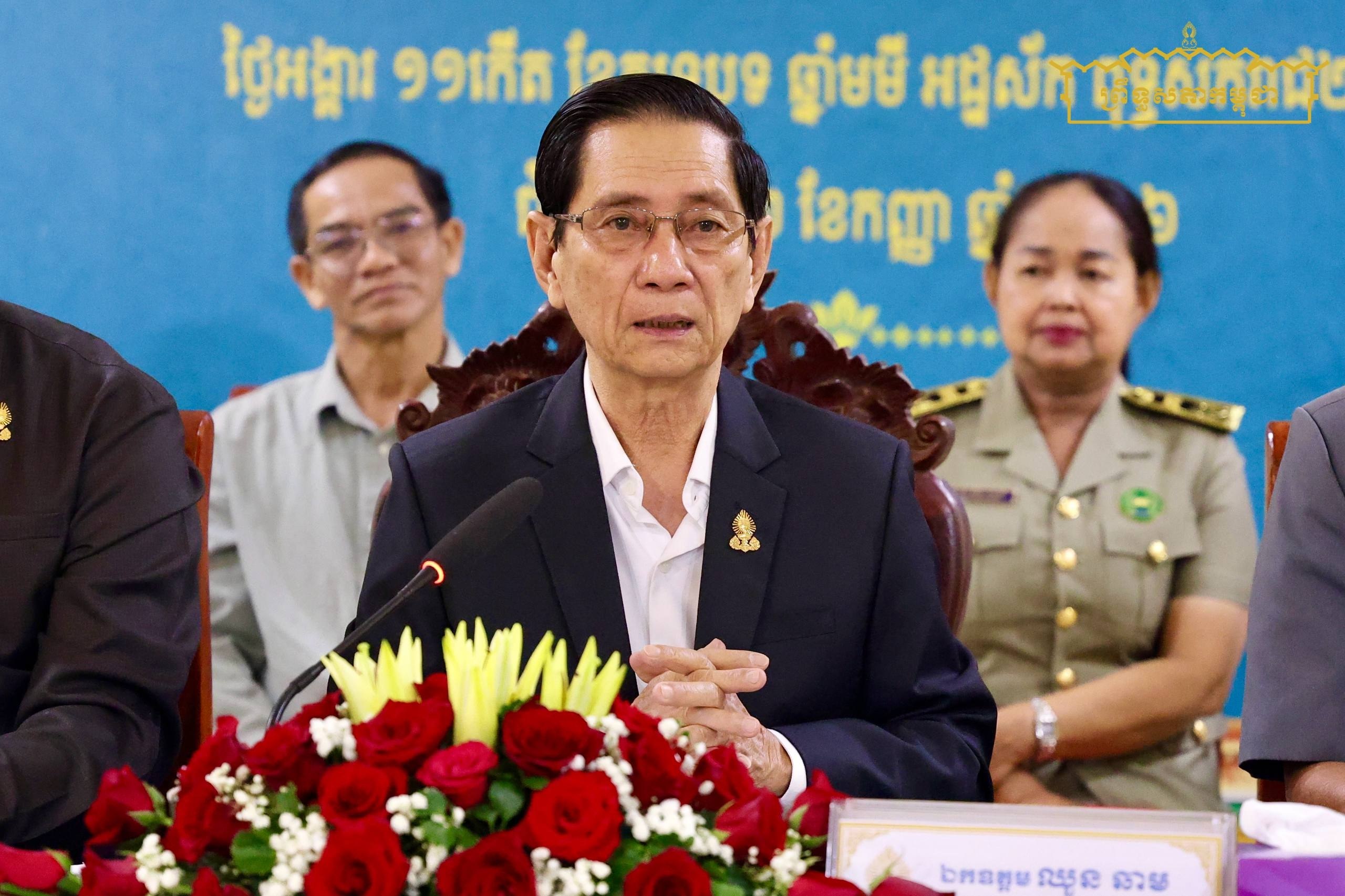 ឯកឧត្តម ឈួន ឆាម៖ ពិធីសំណេះសំណាលនៅស្រុកជុំគិរី ជាធាតុចូលដ៏មានតម្លៃសម្រាប់ពង្រឹងសមត្ថភាពក្រុមប្រឹក្សាឃុំ និងអាជ្ញាធរពាក់ព័ន្ធ ក្នុងការបង្កើនប្រសិទ្ធភាពផ្តល់សេវាសាធារណៈ និងជំរុញការអភិវឌ្ឍមូលដ្ឋាន