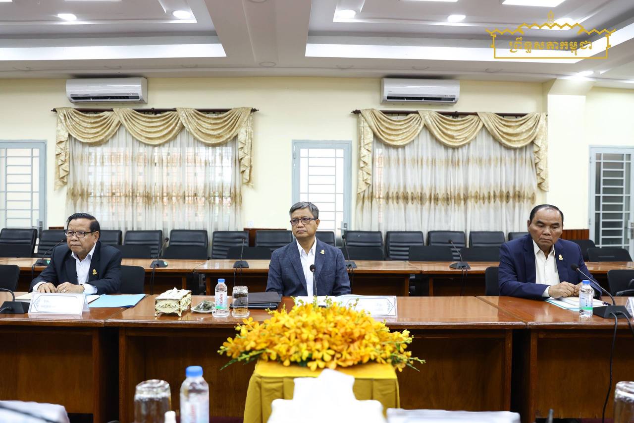 គណៈប្រតិភូគណៈកម្មការទី២ព្រឹទ្ធសភា អញ្ជើញជួបពិភាក្សាការងារជាមួយរដ្ឋបាលខេត្តស្វាយរៀង